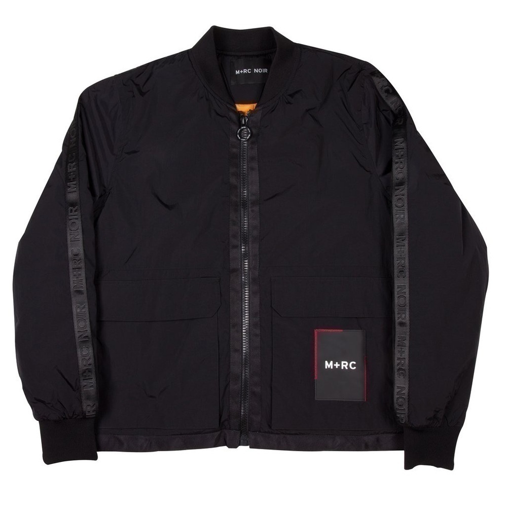 M+RC Noir black fly bomber jacket